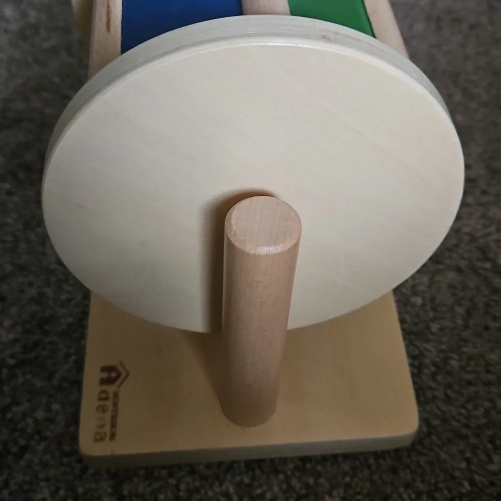 Montessori Adena Wooden Spinner Toy